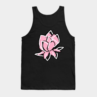 Pink Lotus Tank Top